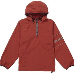 Supreme Ripstop Hooded Pullover (Rust) XL